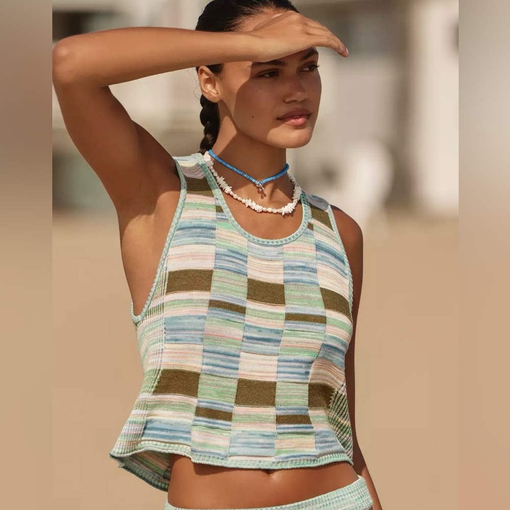 Anthropologie Daily Practice Sweater Tank Small